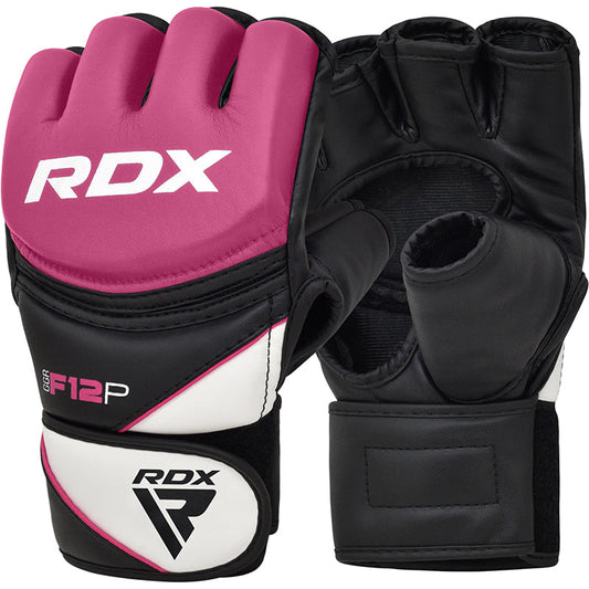 Guantes RDX F12 MMA Gloves for Women Pink en color Rosado, vista principal