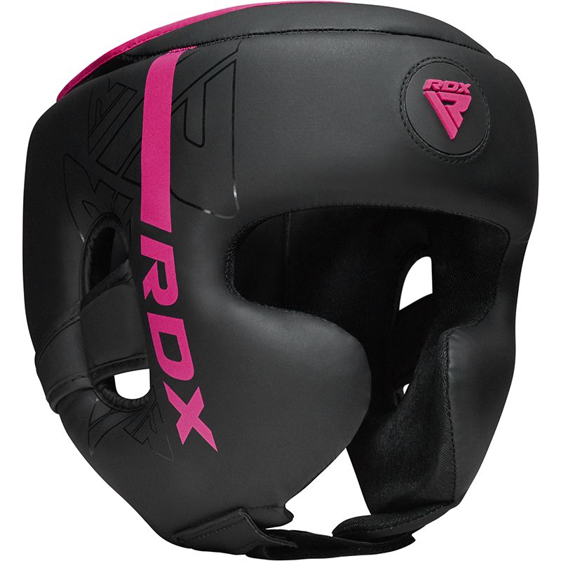 Protecciones RDX F6 KARA Kids Headgear en color Rosado, vista principal
