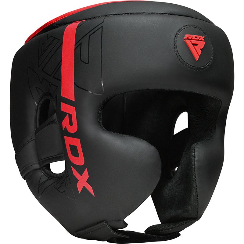 Protecciones RDX F6 KARA Kids Headgear en color Rojo, vista principal