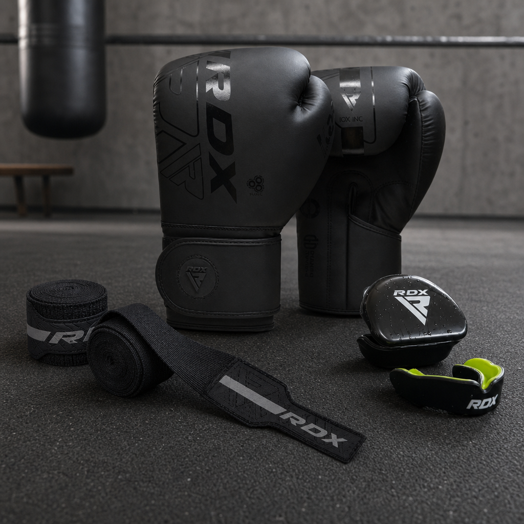 Kit Iniciador RDX F6 negro y plateado con bucal verde