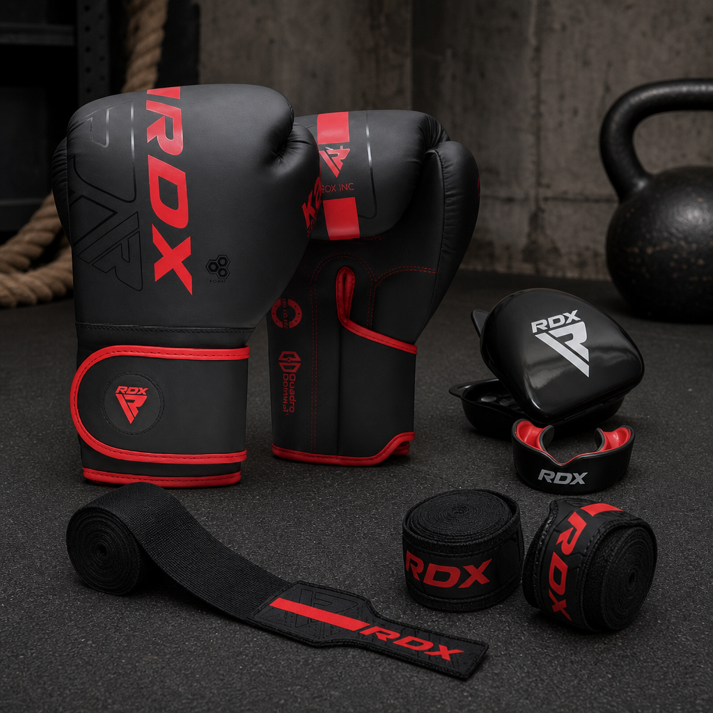 Kit Iniciador RDX F6 rojo con bucal negro y rojo