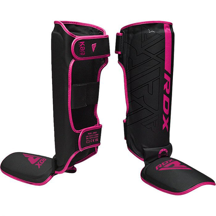 Espinillera con Empeine RDX F6 Matte Ã¢â‚¬â€œ Rosado #color_rosado