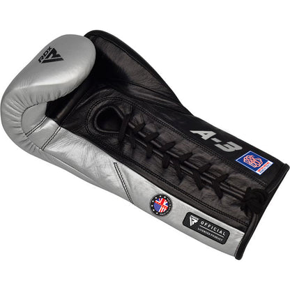 Guantes RDX Pro FA3 – Plateado #color_plateado