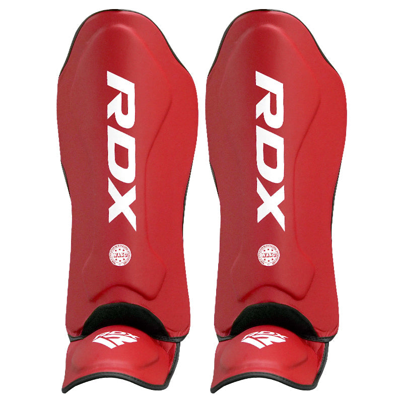 Protecciones RDX WAKO SHIN INSTEP T1 Red en color Rojo, vista principal
